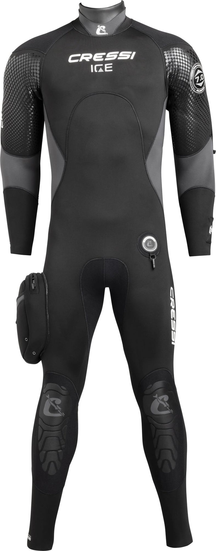 Cressi - Ice Man Semi-Dry Wetsuit 7 mm