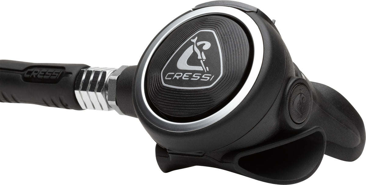 Cressi Zen Pro 2nd stage silver - angle