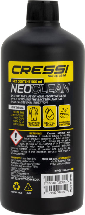 Cressi Neo Clean Neoprene Cleaner 500ml