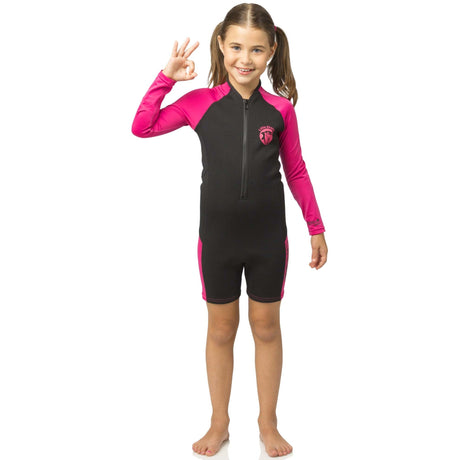 Cressi Little Shark Junior Long Sleeve Shorty Wetsuit 2mm