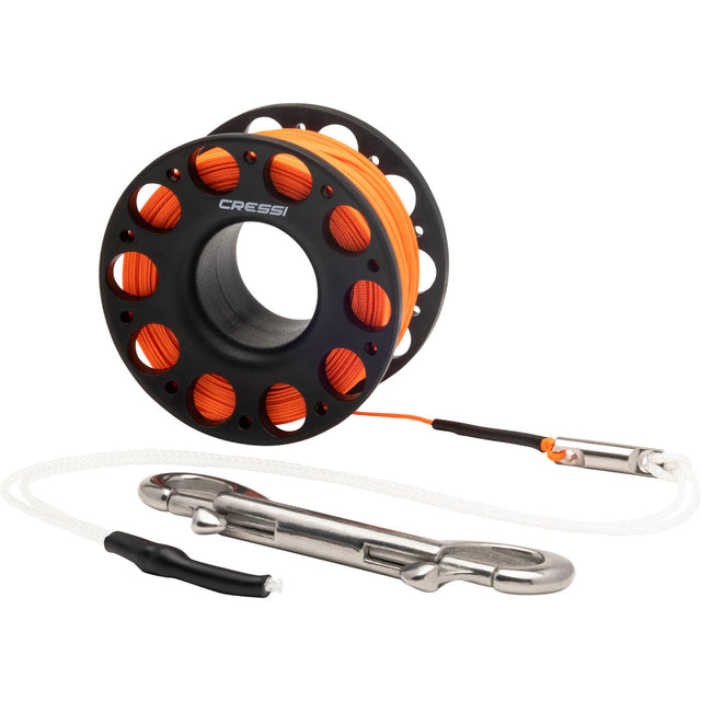 Cressi Finger Spool with SS Bolt Snap