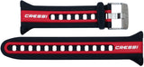 Cressi Watch Style Computer Band - Black/red/white
