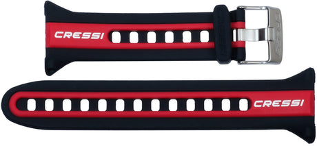 Cressi Watch Style Computer Band - Black/red/white