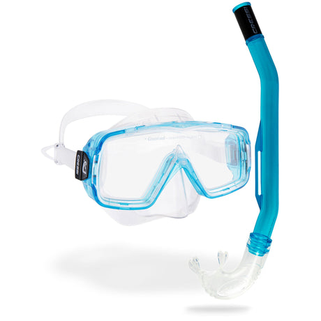 Cressi Sirena + Island 2.0 Combo - Clear/aquamarine