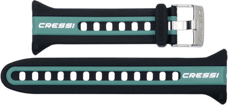 Cressi Watch Style Computer Band - Black/dark green/white