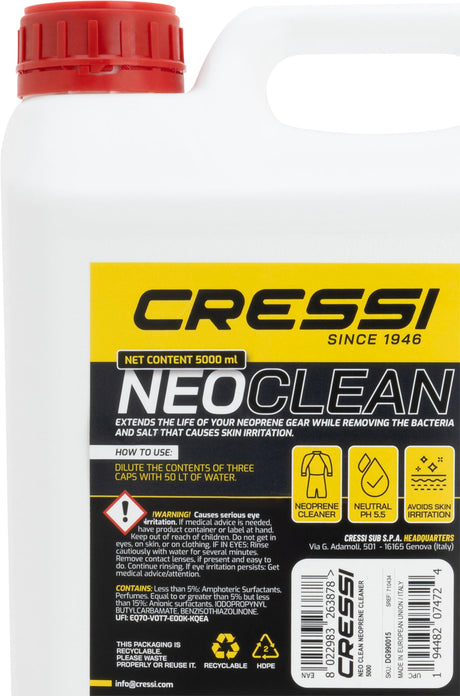 Cressi Neo Clean Neoprene Cleaner 500ml