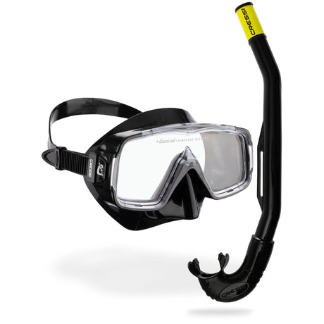 Cressi Sirena + Island 2.0 Combo - Black