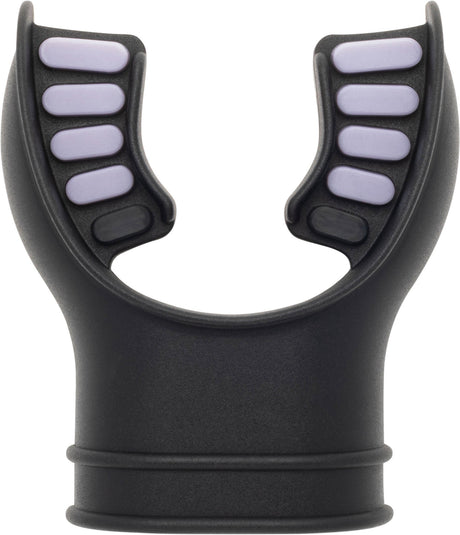 Cressi Silicone Mouthpiece 2 Tone - Black/grey