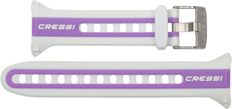 Cressi Watch Style Computer Band - White/lilac/white