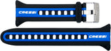 Cressi Watch Style Computer Band - Black/blue/white