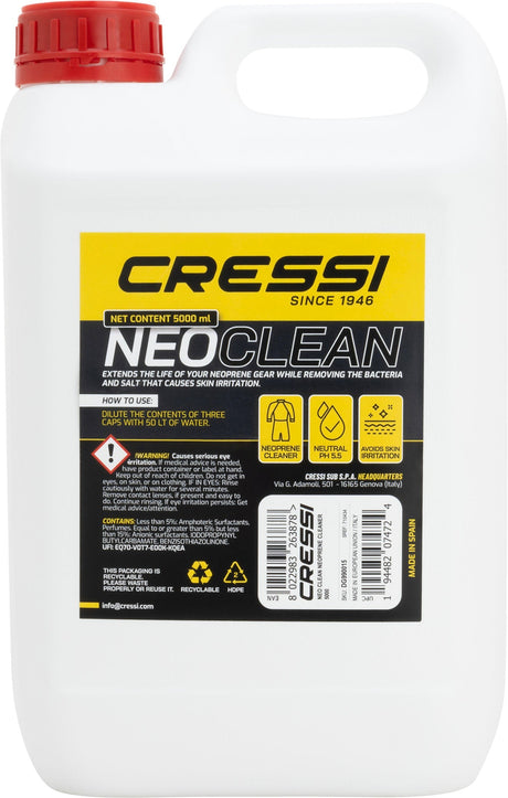 Cressi Neo Clean Neoprene Cleaner 500ml