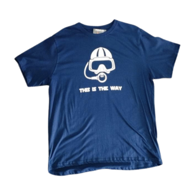 Dive Team branded T-Shirt "This is the way"