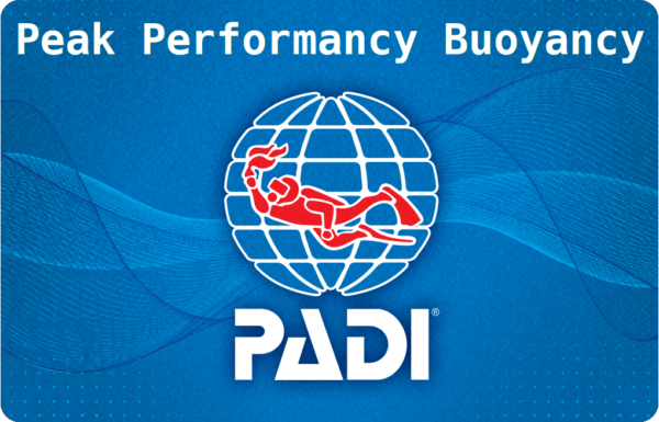 PADI - Peak performance buoyancy specialty