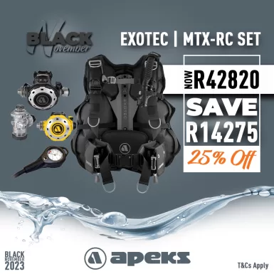 Apeks Exotec | MTX-RC Scuba Hardgear Set